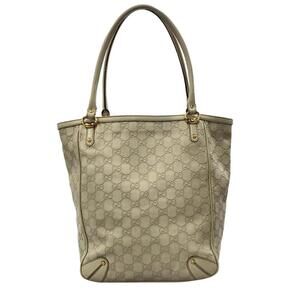 Gucci tote bag shoulder Guccissima White